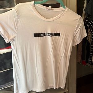 American eagle not a blogger tee
